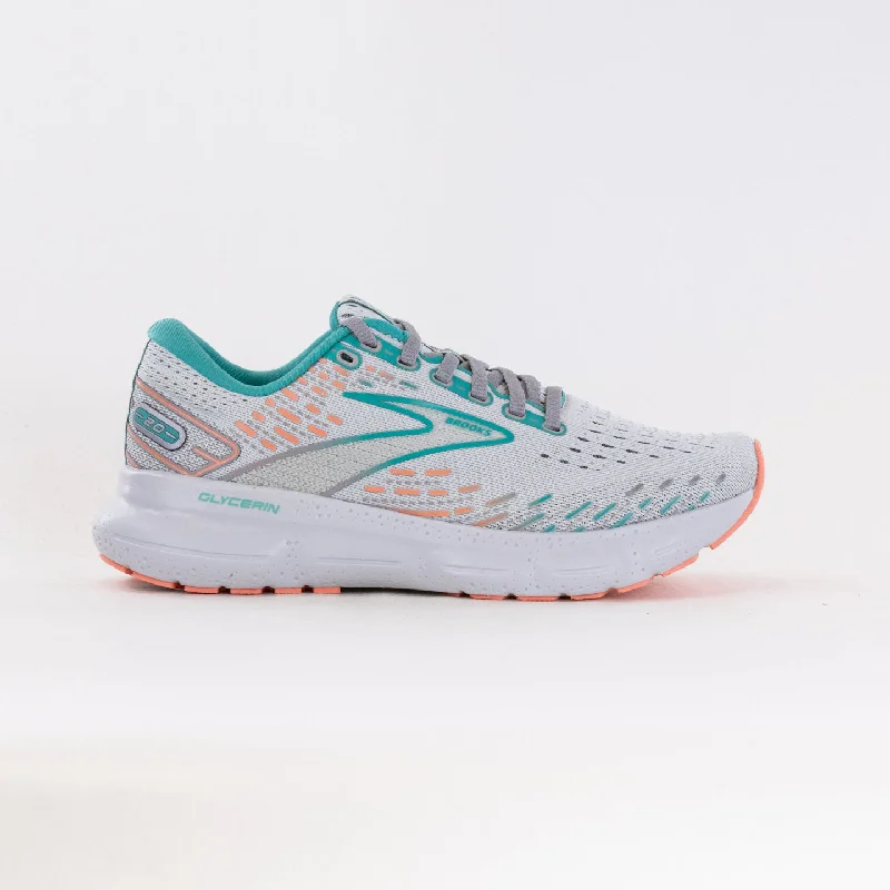 Brooks Glycerin 20 (Women's) - Oyster/Latigo Bay/Coral