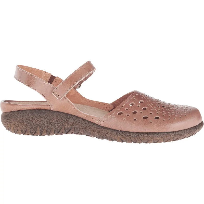 Casual shoes for casual driftwood hunts-Women's Naot Arataki Arizona Tan Leather