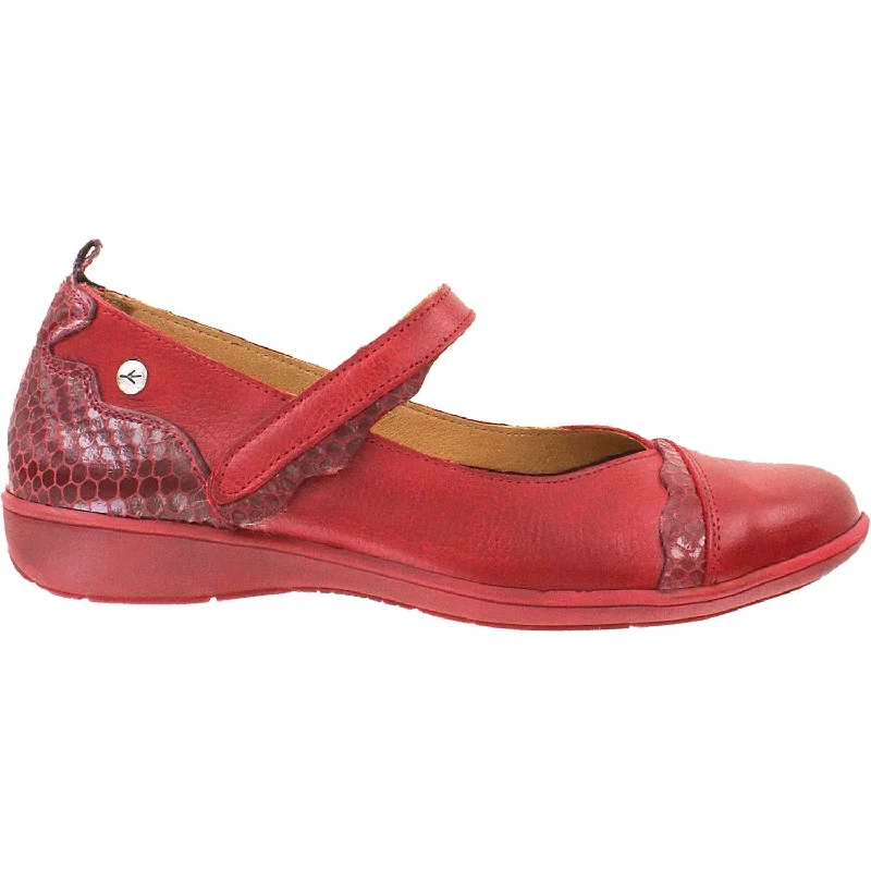 Casual shoes with neutral soles-Women's Wanda Panda Adelaida WP-7041 Burdeos 34 Leather