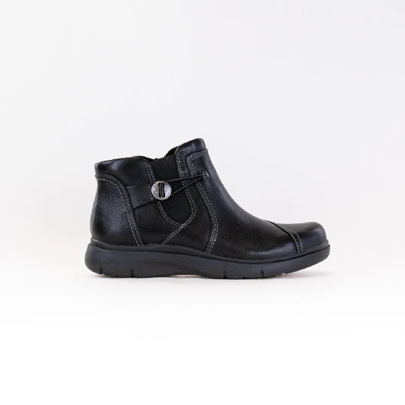 Clarks Certina Joy (Women's) - Black Leather