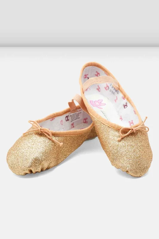 Childrens Glitterdust Ballet Shoes