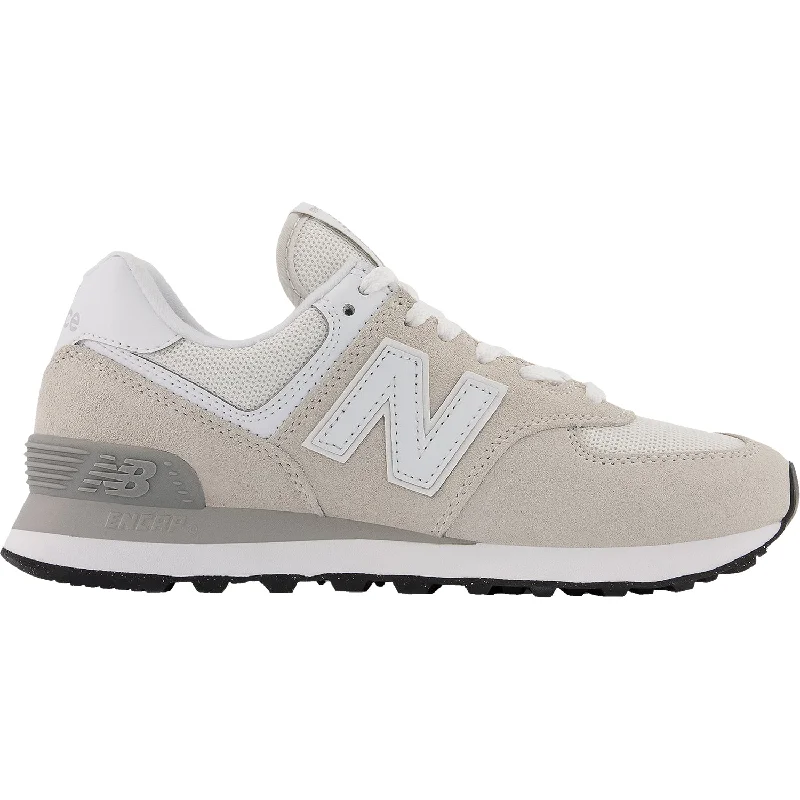 Athletic shoes with pearl heels-Women's New Balance WL574EVW Nimbus Cloud Suede