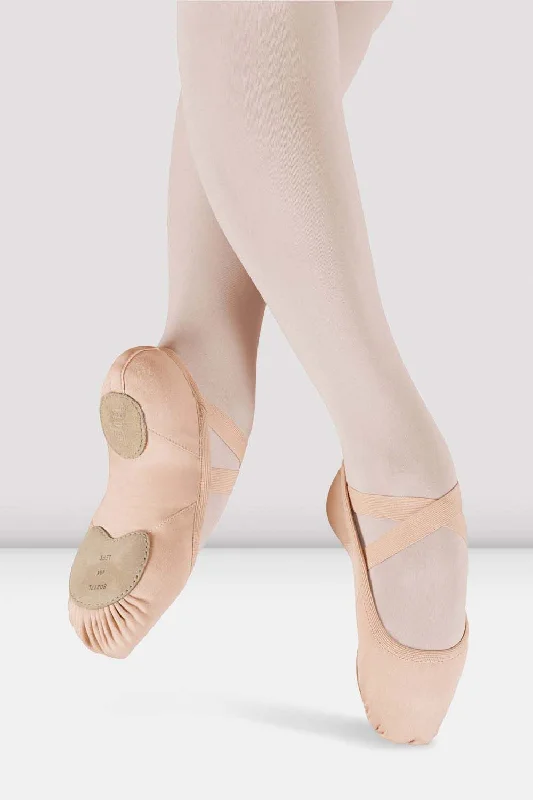 Ladies Elevé Canvas Ballet Shoes