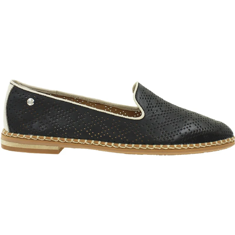 Casual shoes for casual ridge walks-Women's Pikolinos Merida W4F-3798C1 Black Leather