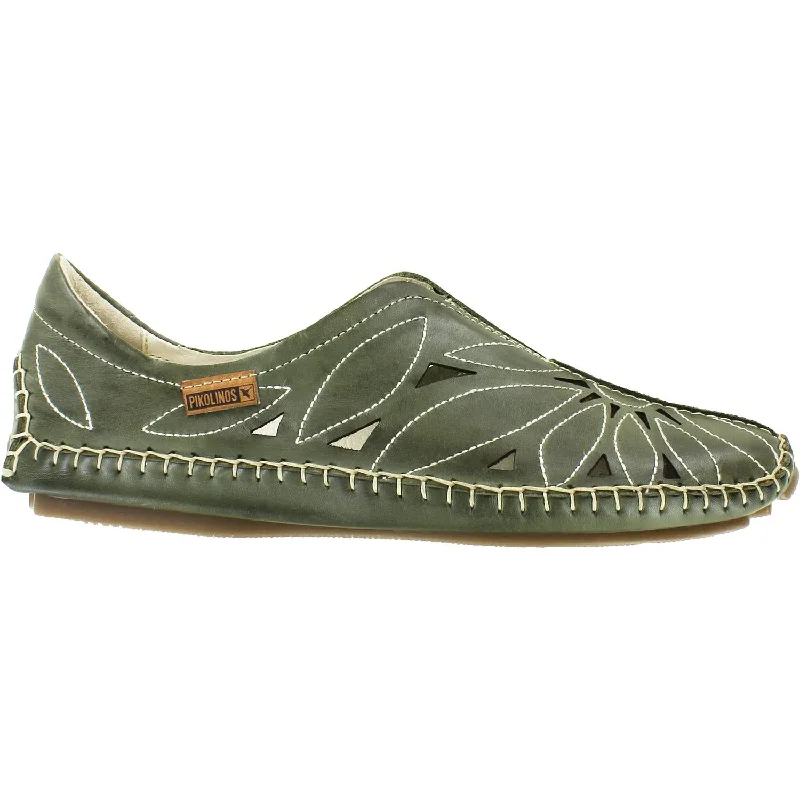 Casual shoes with lightweight soles-Women's Pikolinos Jerez 578-7399 Pickle Leather