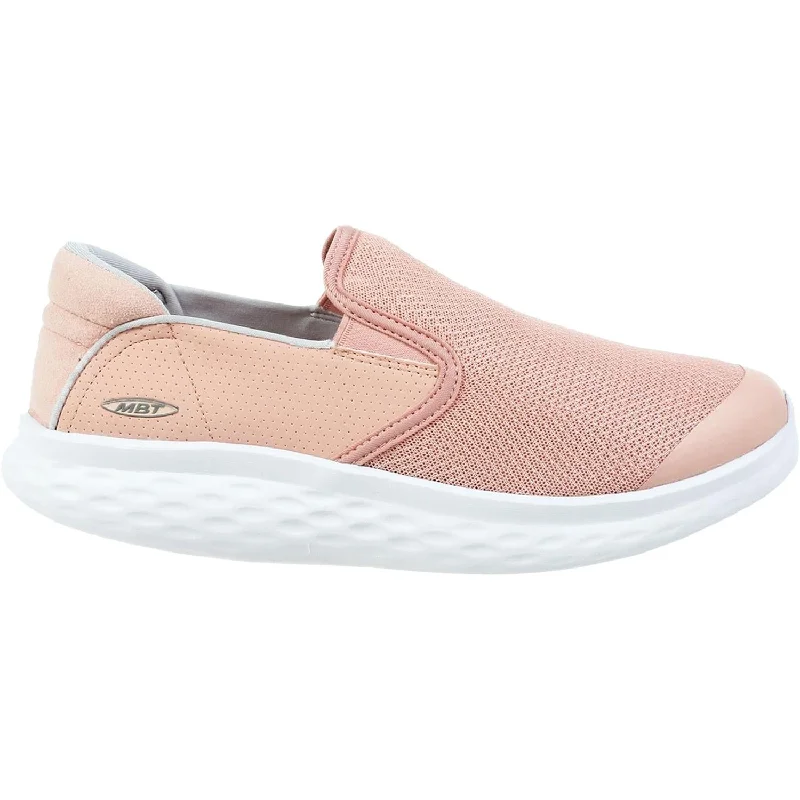 Casual shoes with durable treads-Women's MBT Modena Slip-On Evening Sand Mesh