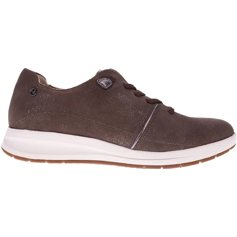 Casual shoes with subtle treads-Women's Revere Crete Rusty Metallic Leather