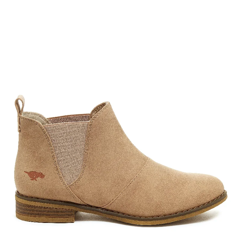 Ankle boots for chill ease-Maylon Camel Ankle Bootie