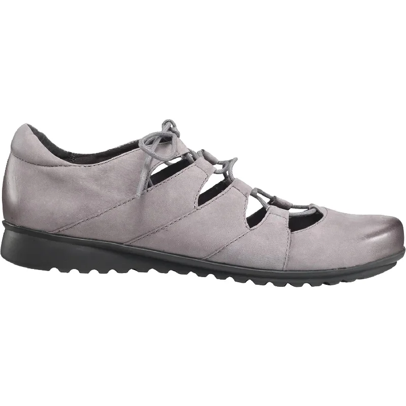 Casual shoes with lightweight uppers-Women's Aetrex Sienna Gunmetal Leather