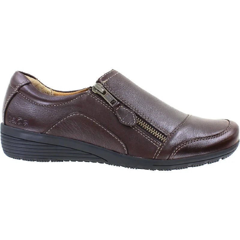 Casual shoes with flexible uppers-Women's Taos Character Brunette Leather