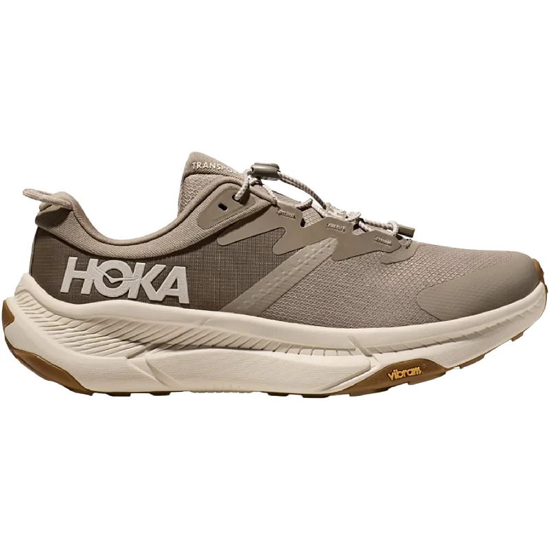 Athletic shoes for rocky trails-Men's Hoka Transport Dune/Eggnog Mesh