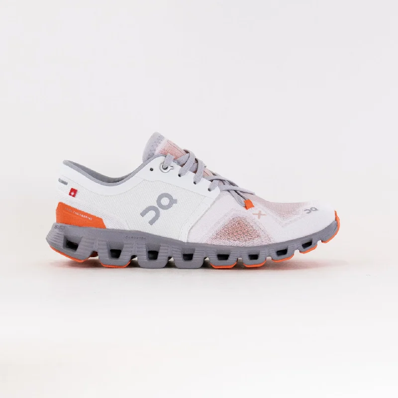 On Cloud X 3 (Women's) - Ivory/Alloy