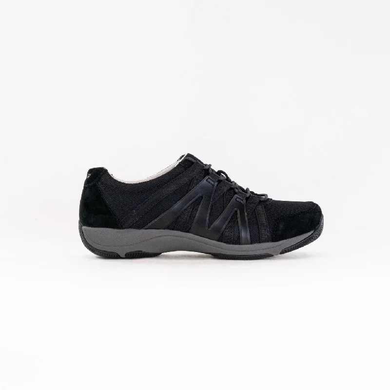 Dansko Henriette Wide (Women's) - Black/Black