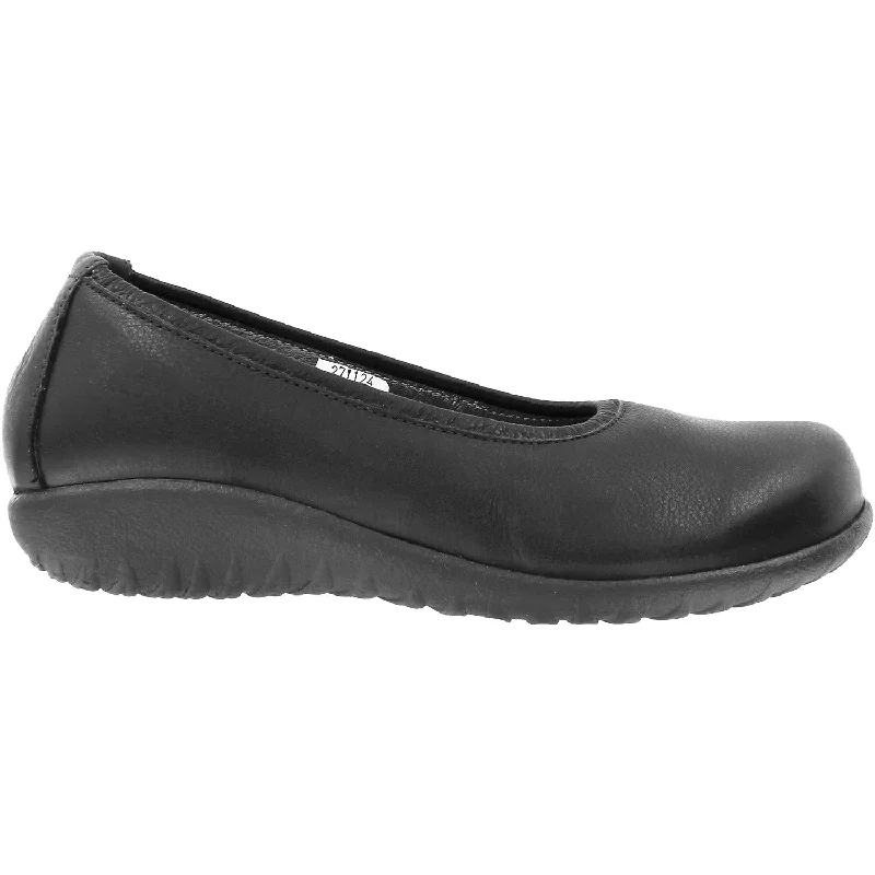 Women's Naot Taupo Soft Black Leather