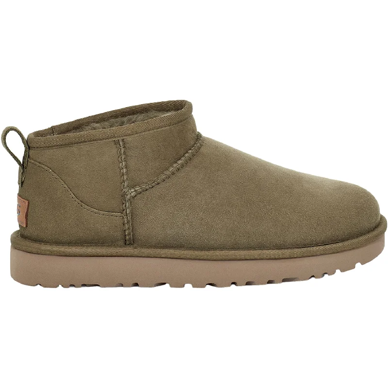 Trendy Booties for women with sleek appearance-Women's UGG Classic Ultra Mini Antilope Sheepskin