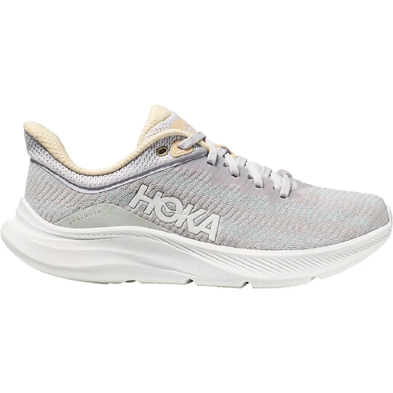 Athletic shoes for joint relief-Women's Hoka Solimar Nimbus Cloud/Shortbread Mesh