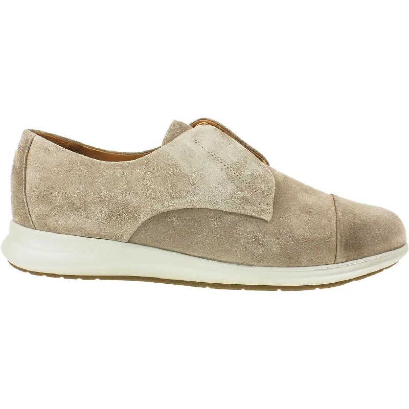 Casual shoes for casual trail snacks-Women's Samuel Hubbard Freedom Now Taupe Suede