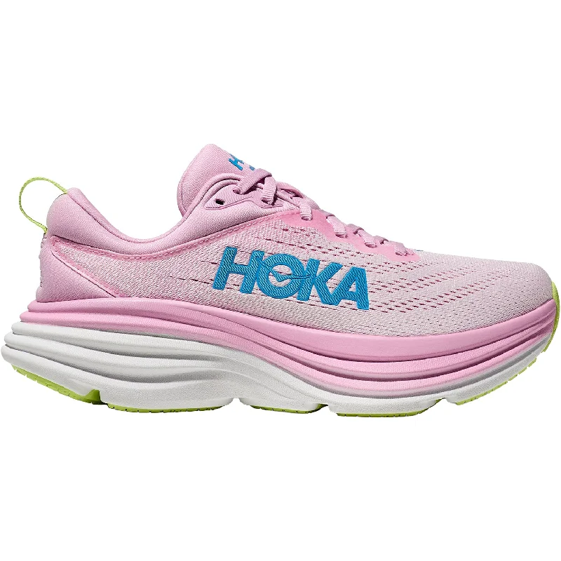 Athletic shoes with stylish midsoles-Women's Hoka Bondi 8 Pink Twilight/Waterpark Mesh