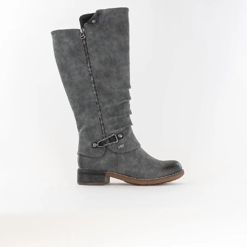 Rieker Fabrizia 52 (Women's) - Smoke/Nero