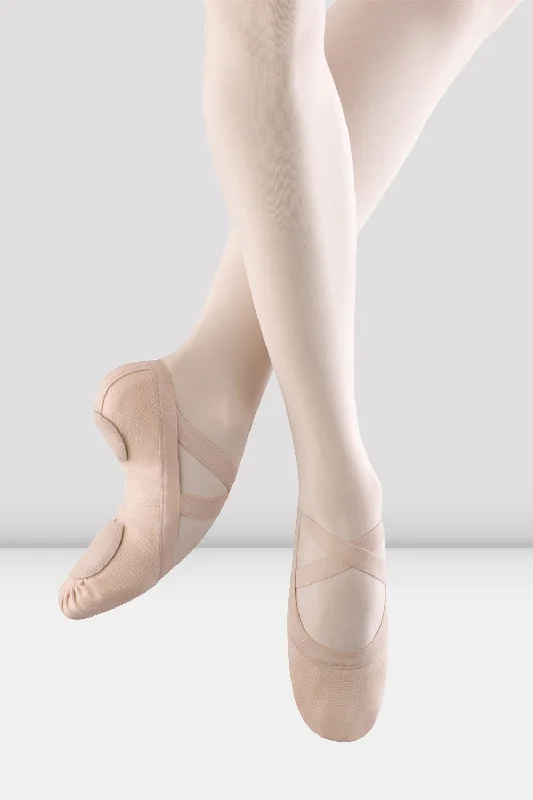 Ladies Synchrony Stretch Canvas Ballet Shoes