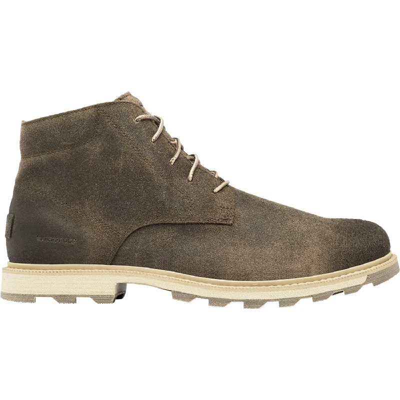 Stylish Booties for women with lace-up back-Men's Sorel Madson II Chukka Major Suede