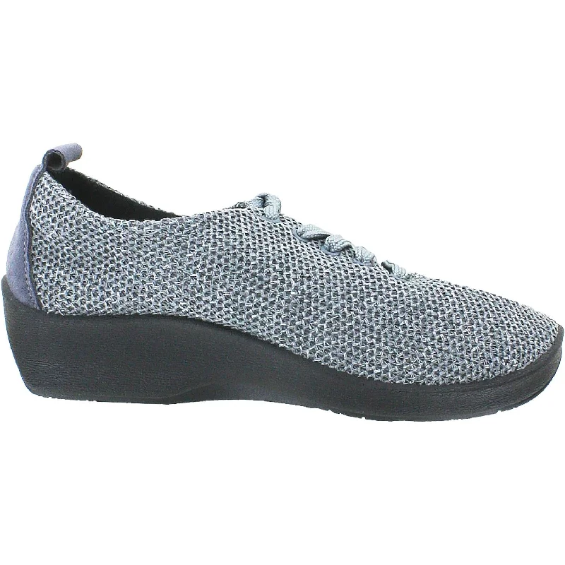 Casual shoes for casual hill climbs-Women's Arcopedico Net 3 Grey Fabric