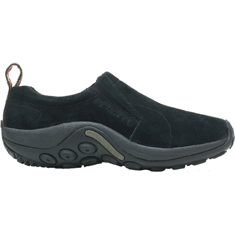 Casual shoes for casual campfire nights-Women's Merrell Jungle Moc Midnight Suede