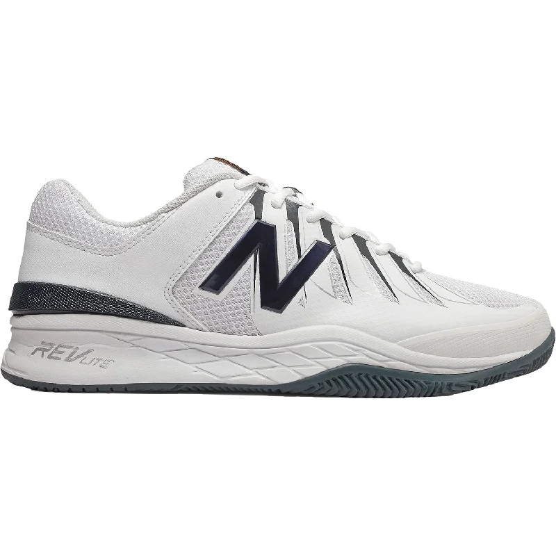 Athletic shoes for evening trails-Men's New Balance MC1006BW Black/White Synthetic/Mesh