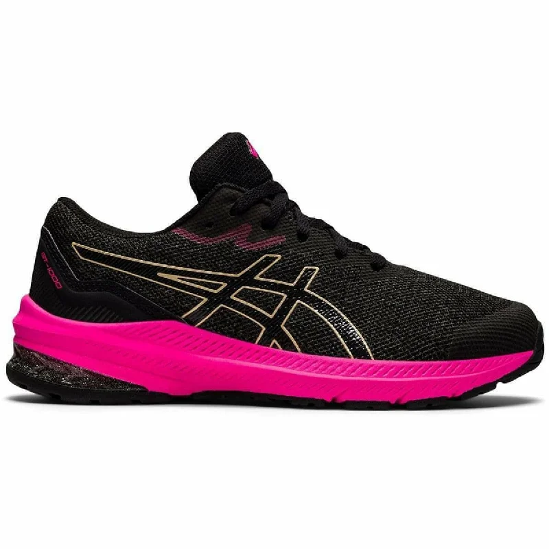 Asics GT 1000 11 GS Junior Running Shoes - Black