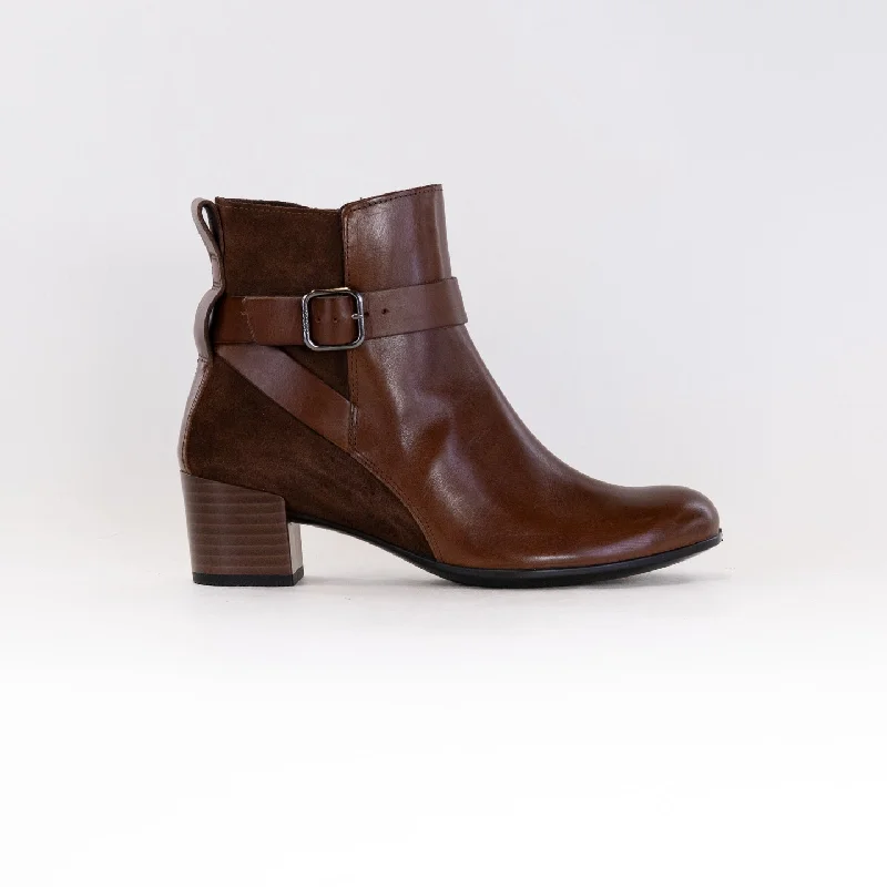 Ankle boots for new ease-ECCO Dress Classic 35MM Buckle Ankle Boot (Women's) - Walnut