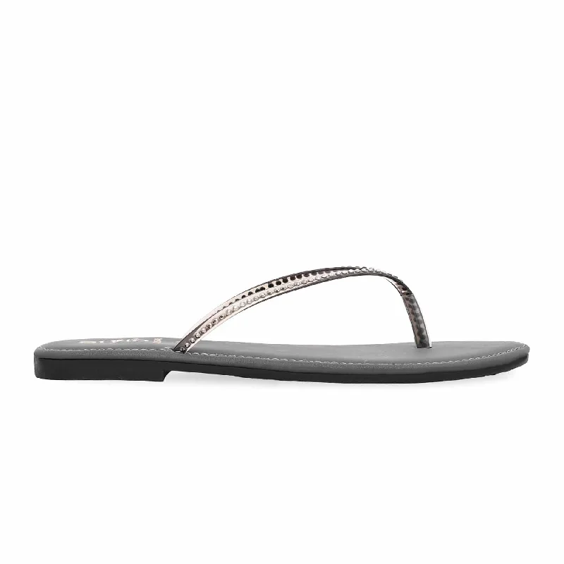 Slippers with airy solesGrey Casual Chappal CL1648