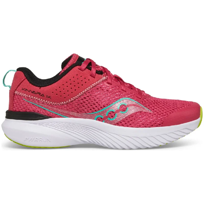 Saucony Kinvara 14 Junior Running Shoes - Pink