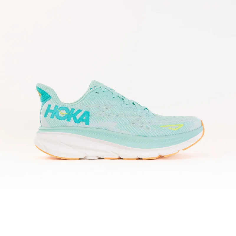 Hoka Clifton 9 (Women's) - Seafoam/Aqua Breeze