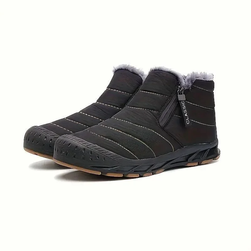 snow boots for men with modern designGRW Orthopedic Winter Boots For Men | Warm Arch Support Comfortable