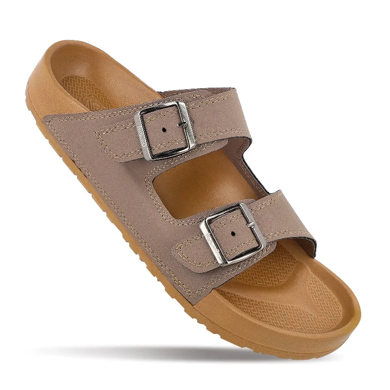 sandals for women with trendy ankle wrap design-Men's Flip Flop Sandal - WC4255 Tan