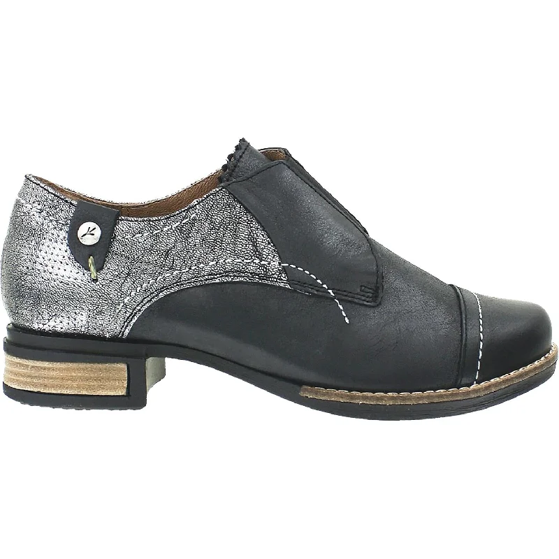 Casual shoes for casual lighthouse tours-Women's Wanda Panda Vita WP-9309 Black Combi Leather