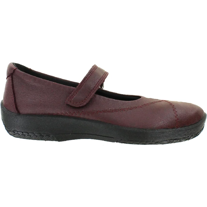 Casual shoes with plush lining-Women's Arcopedico L18 Bordeaux Lytech