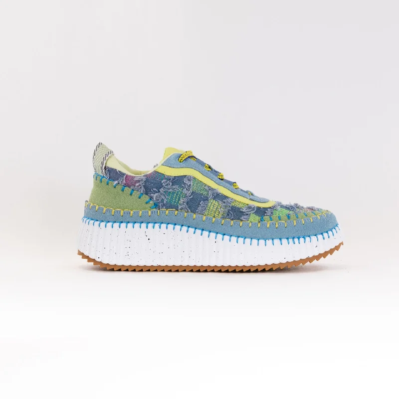 Gelato Stella (Women's) - Denim/Lime